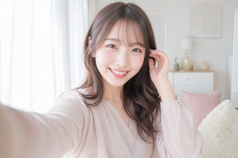 自撮りが自然に盛れる「光の向き」と「角度」の正解